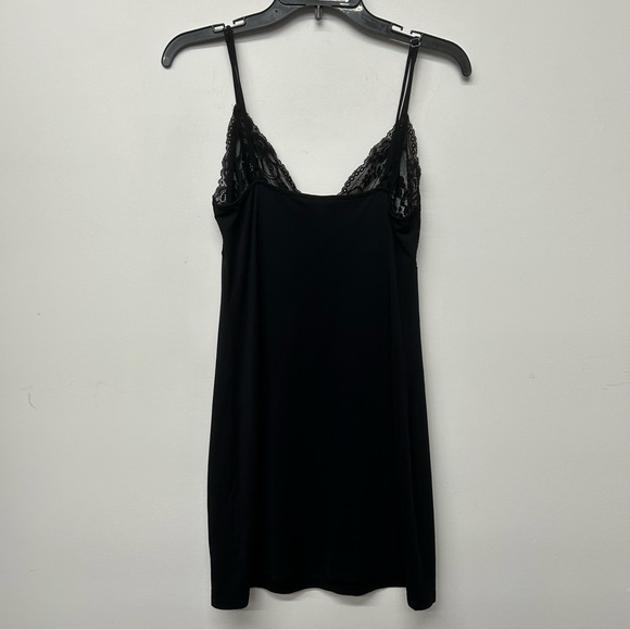 Lacy black slip dress 🕸️🖤 - Picture 2 of 4